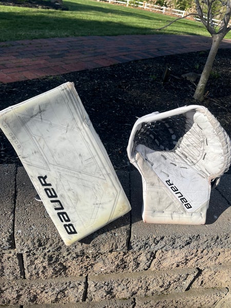Bauer Supreme Mach glove and blocker (Used)