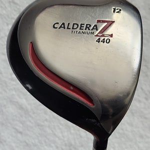 Vulcan Golf Caldera Z 440cc Ti Driver 12° RH; Graphite Shaft