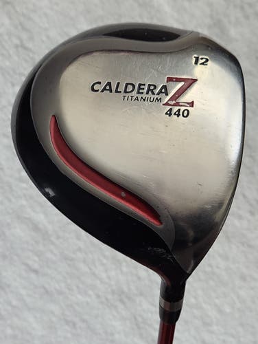 Vulcan Golf Caldera Z 440cc Ti Driver 12° RH; Graphite Shaft