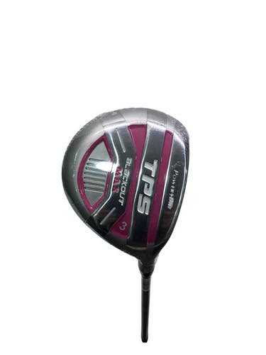 Used Powerbilt TPS BLACKOUT Womens Fairway Wood RH 3 Wood 11347-S000266590
