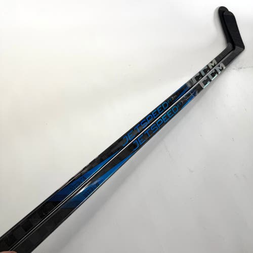 x2 - Repaired Left Handed CCM Blue Jetspeed FT7 Pro - 80 Flex P29 Curve Grip