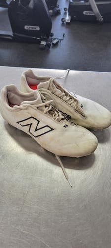 Used New Balance Adult FB Cleats White Senior 11.5 11497-S000156762