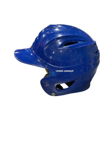 Used Under Armour CONVERGE Batting Helmet No Mask Royal Blue MD 11847-S000033983