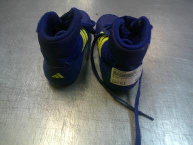 Used Adidas Wrestling Shoes Navy Blue Junior 01.5 11339-S000200659