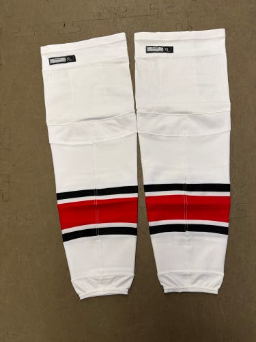 White New Carolina Hurricane XL Reebok Reebok Edge Socks