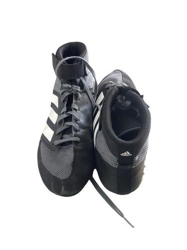 Used Adidas Wrestling Shoes Black Senior 9 11760-S000090221