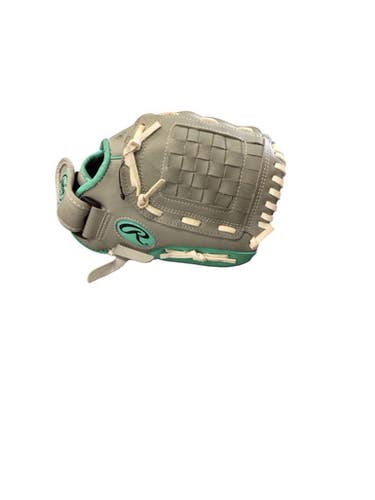 Used Rawlings PLAYERS SERIES BB/SB Glove RH Throw Grey 11" 11760-S000090210