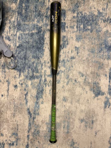 2023 Rawlings Icon Composite BBCOR Certified Bat (-3) 30 oz 33" (Used)