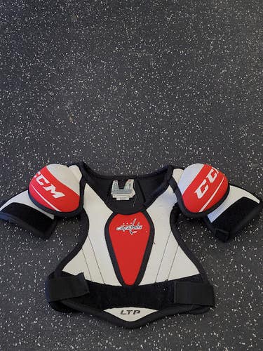 Used CCM LTP CAPITALS Youth Shoulder Pads LG 11849-S000038276