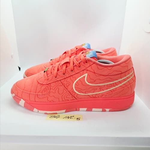 Nike Book 1 Textile Sedona Men's sz 11 - Bubblegum/Wht/Red Stardust / IB8054-800