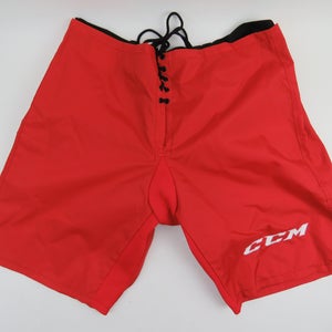CCM PP10 Carolina Hurricanes NHL Pro Stock Hockey Player Pant Shell Red Large