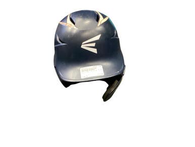 Used Easton BATTING HELMET W/CFLAP Batting Helmet w/Mask Navy Blue One Size 11846-S000102617