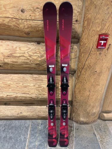 2026 Head Total Joy Skis With Integrated Tyrolia Protector Bindings 158cm