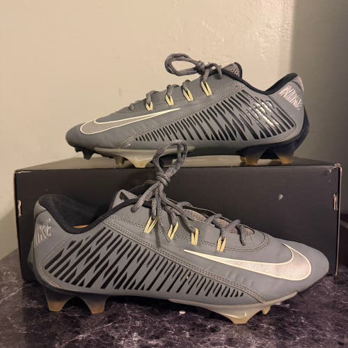 Nike Vapor Edge 360 VC Football Cleats Mens 11.5 Grey DO6294-002
