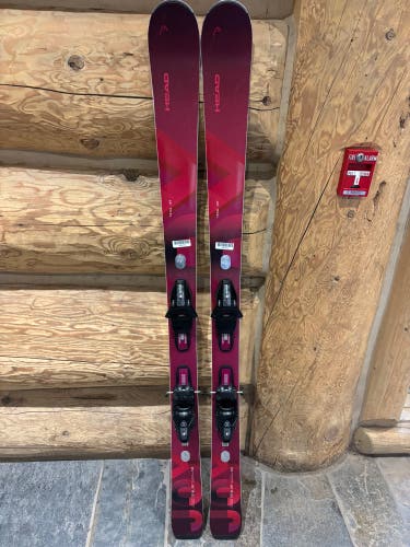 2026 Head Total Joy Skis With Integrated Tyrolia Protector Bindings 163cm
