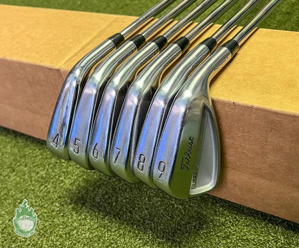 Titleist T200/T100 Forged Irons 4-9 Project X 6.5 X-Stiff Flex Steel Golf Set