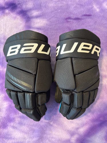 Blue Junior Bauer Bauer X Gloves 13" (Used)