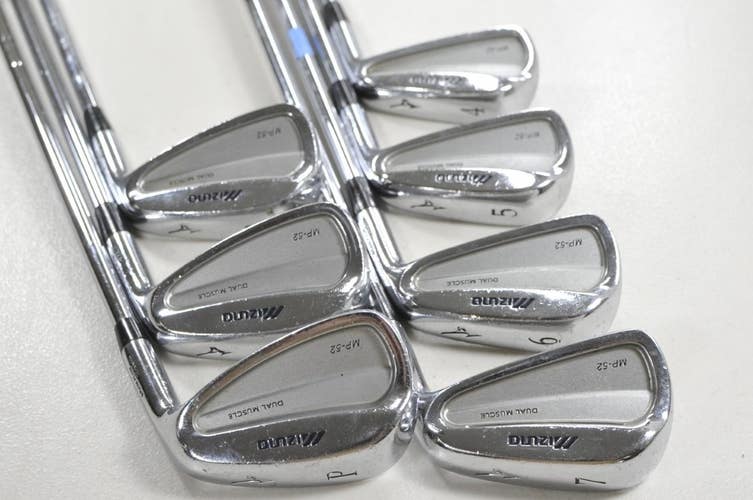 Mizuno MP-52 4-PW Iron Set Stiff Flex Right NS Pro 950GH Steel # 212738