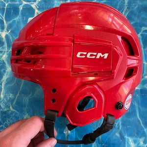 Red Youth CCM Tacks 70 Helmet (Used)