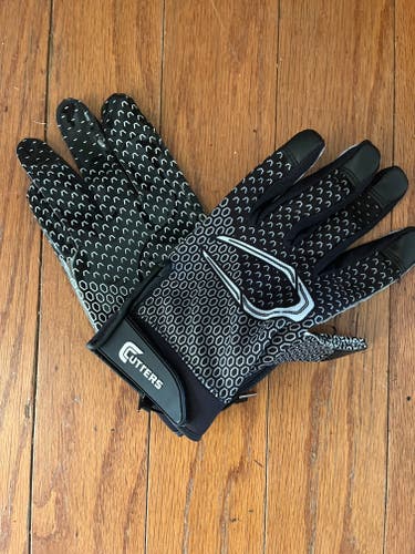 Black Large Adult Cutters Gloves (New)