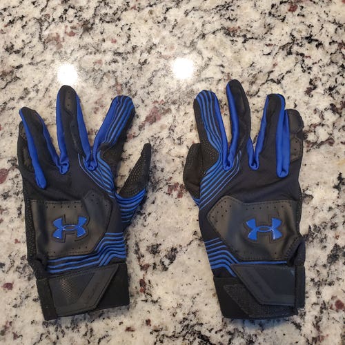 Under Armour clean up Batting Gloves (Used) YM
