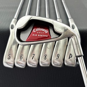 CALLAWAY BIG BERTHA 2008 IRON SET 4-P -1/4"
