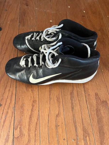 Black Men's Size M 11.0 (W 12.0) Adult Nike (Used)