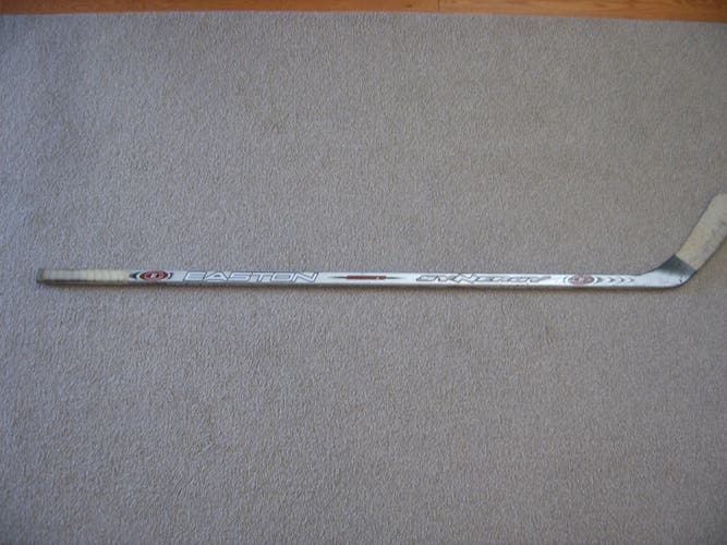 Good Condition Original Easton Synergy Pro Stock Silver Left Hand Hockey Stick