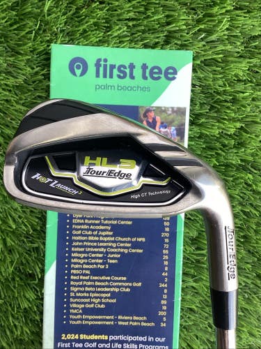 Tour Edge HL3 Hot Launch 3 Single 7 Iron With KBS Tour 90 Stiff Steel Shaft