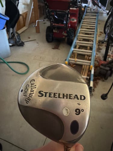 Men's Callaway Big Bertha Steelhead Right Handed Driver Regular Flex 9 Loft (Used)