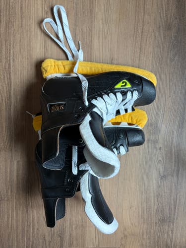 Black Graf Supra 703 Hockey Skates Regular Width 12 (New)