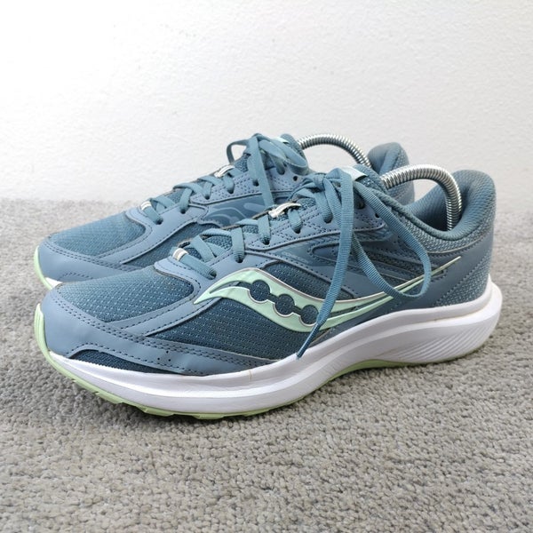 Saucony Cohesion 17 Womens Size 10 Running Shoes Low Top Blue Sneakers Athletic