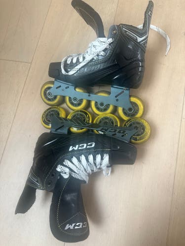 CCM Super Tacks 9350 Inline Skates Regular Width Size 5 (Used)