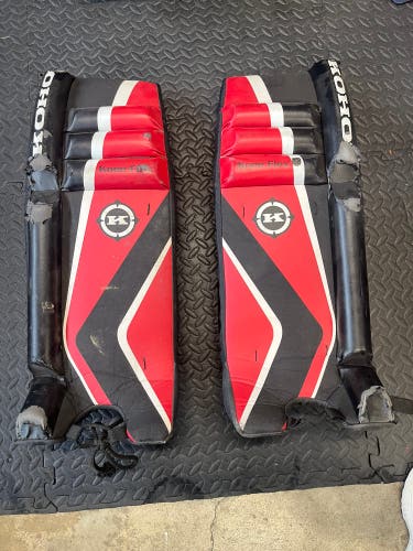 27" Koho Street Goalie Leg Pads (Used)
