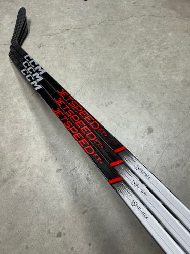 3 Pack - 85 Flex P28 Senior CCM Jetspeed FT+ Pro Right Hand Hockey Stick Pro Stock