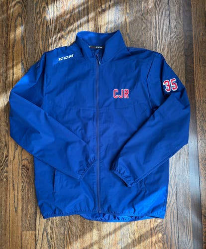 Like new CJR #35 Men's Medium CCM Warmup Jacket