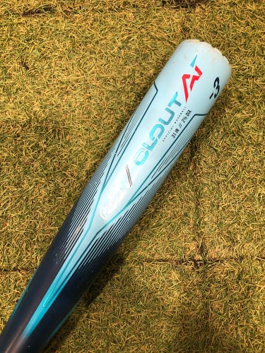 2024 Rawlings Clout AI Alloy Bat BBCOR Certified (-3) Alloy 28 oz 31" (Used)