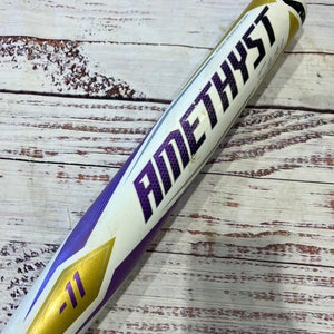 2022 Easton Amethyst Alloy Bat (-11) Alloy 22 oz 33" (Used)