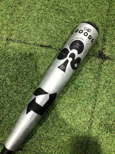 2022 DeMarini The Goods Hybrid Bat BBCOR Certified (-3) Hybrid 29 oz 32" (Used)