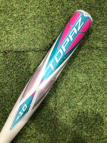 2020 Easton Topaz Alloy Bat (-10) Alloy 19 oz 29" (Used)