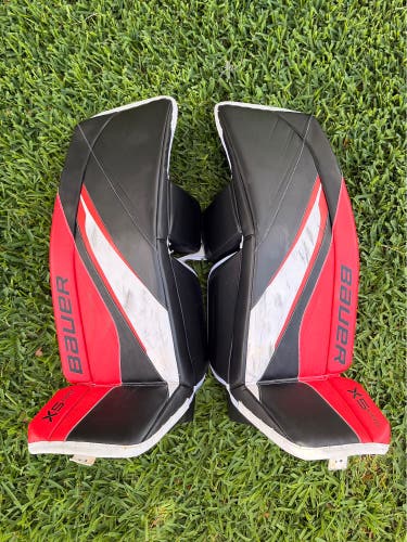 Senior Large (+35”) 2023 Bauer Vapor X5 Pro Goalie Leg Pads (Used)