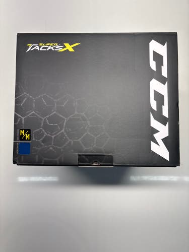 New!! CCM Super Tacks X Helmet Medium Navy Blue