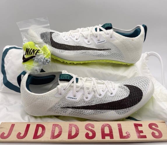 Nike Zoom Superfly Elite 2 Track Spikes White Spruce FZ9662-100 Men’s Sz 9.5 NEW

New.