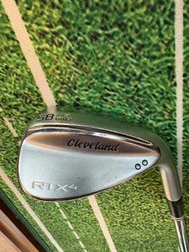 Men's Cleveland Rtx-4 Right Handed Wedge 58 Degree (Used)