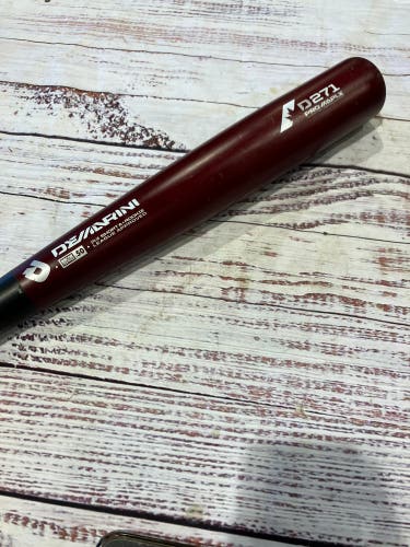 DeMarini D271 Pro Maple Composite Bat BBCOR Certified (-3) Maple Composite 28 oz 32" (Used)