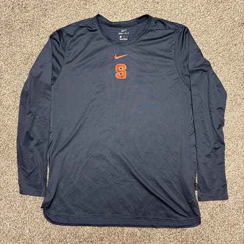 Nike Syracuse On-Field Dri-Fit Long Sleeve Tee, Size XL