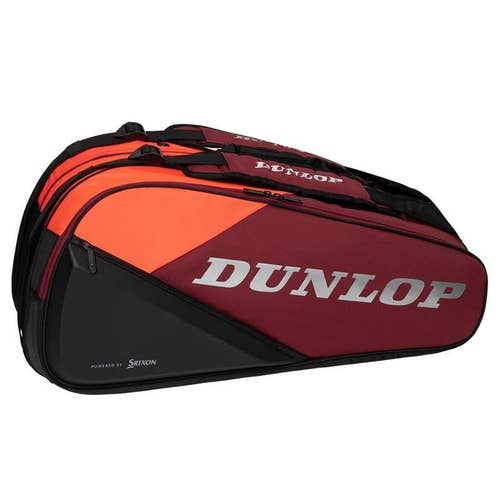 Dunlop  CX Performance 12 Pack Tennis Bag, Black/Red,