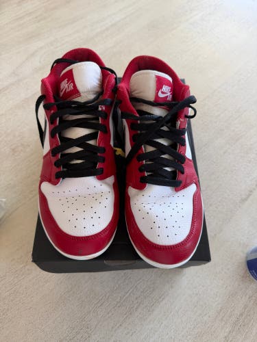 NIKE Men’s Jordan 1 RETRO MCS LOW GYM/Red/Black /White SIZE 9 Used With Box