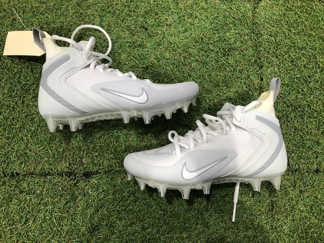 Kid's 3.5 Nike Alpha Huarache 8 Elite Lacrosse Cleats (New)