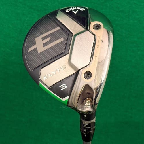 Callaway ELYTE 15 Fairway Wood 3 Project X Denali Blue 70G 6.5 X-Stiff w/ HC